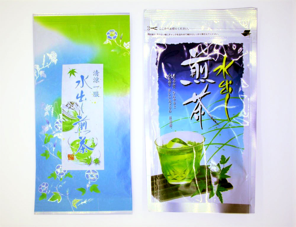 写真：水出し専用の茶葉やティーバッグ