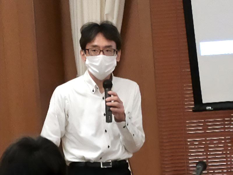 写真：水上裕造博士