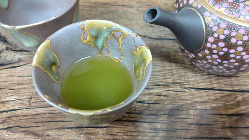 写真：急須と茶碗