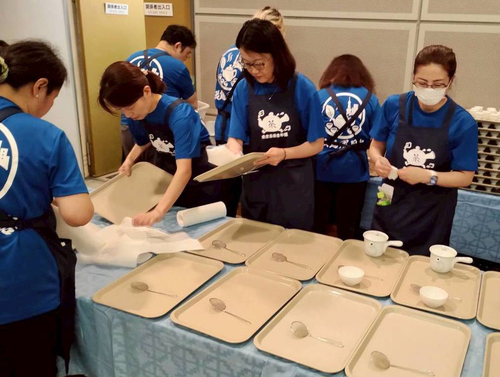 写真:準備の様子